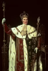 Porträt von Karl X. von Frankreich, 1829 (Detail)